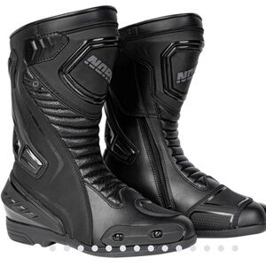 NORU Hakone Black Moyorcycle Riding Boots Men's Size 11